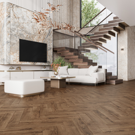 Ламинат Flooreo Waterfalls (английская ёлка) Oniore